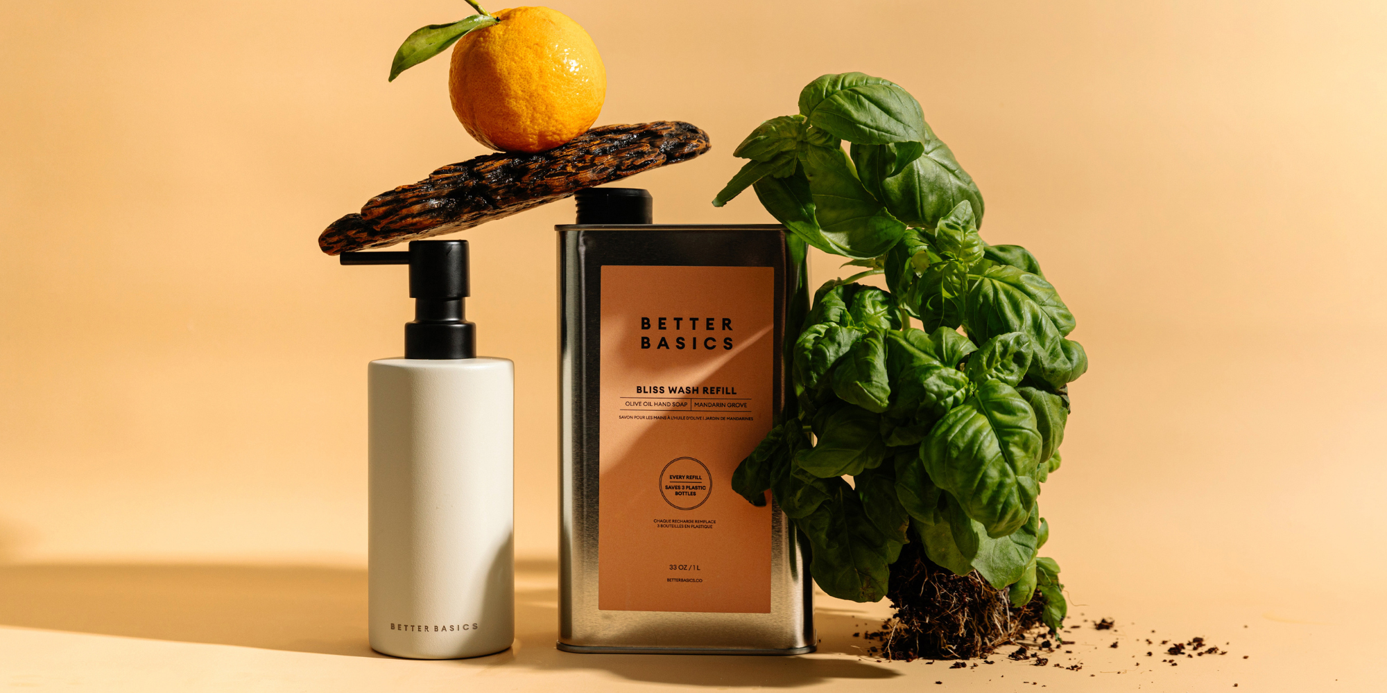 Our hand soap refill is sleek as it is sustainable